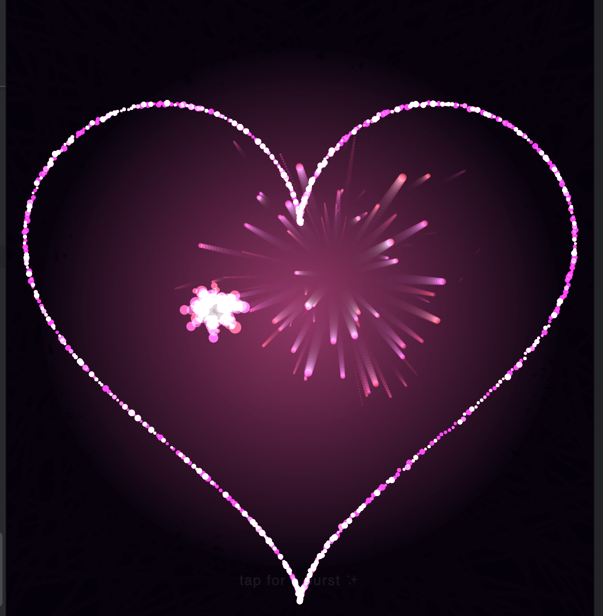 Amazing JavaScript - Heart Animation